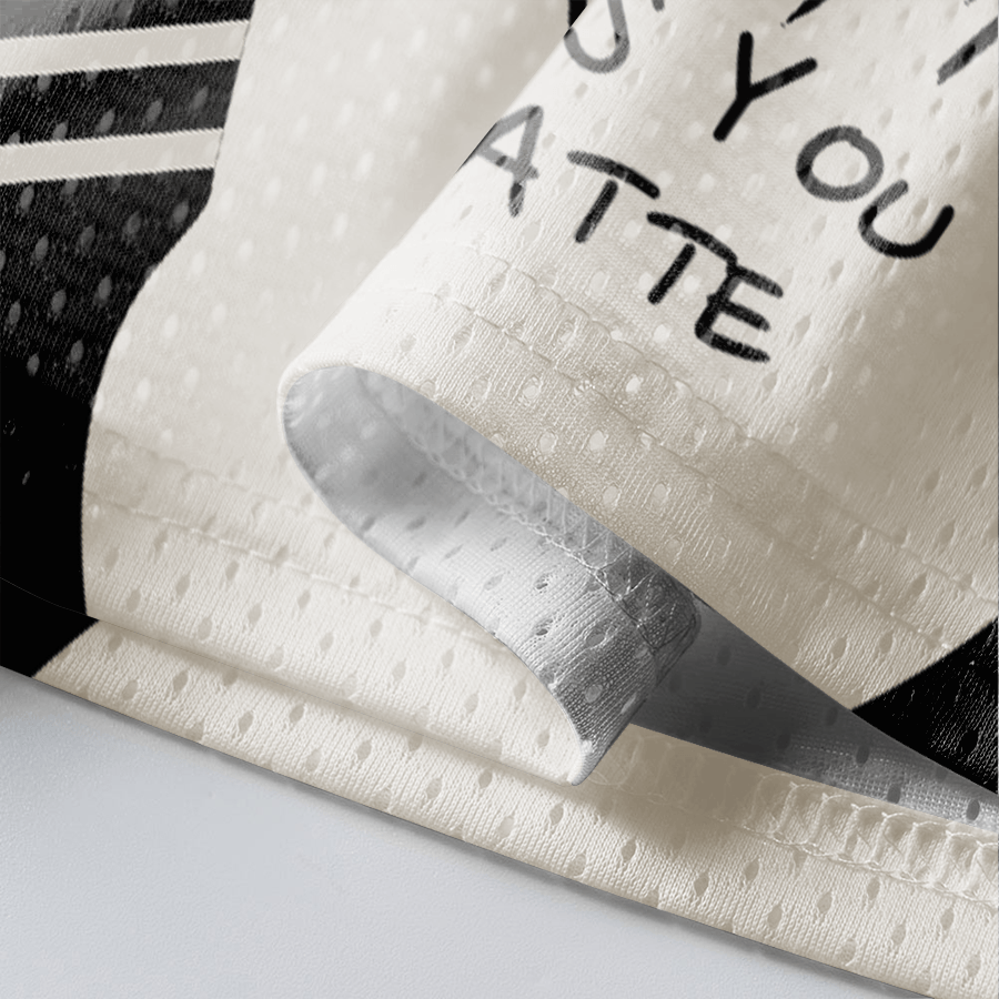 Baddiecat Funny Jesus Loves You A Latte Christian Coffee Humor Mesh Jersey