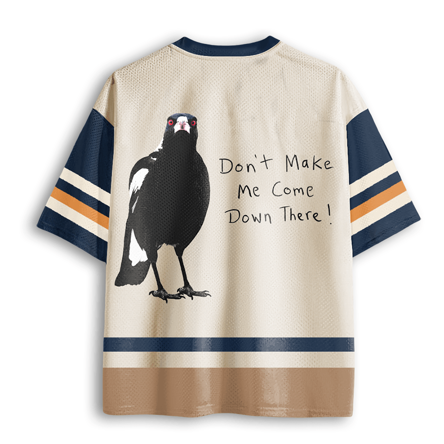 Baddiecat Australian Magpie Mesh Jersey