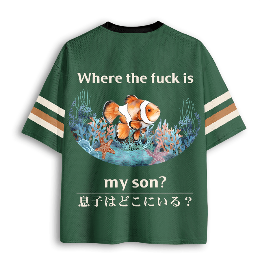 Baddiecat where is my son Meme  Mesh Jersey