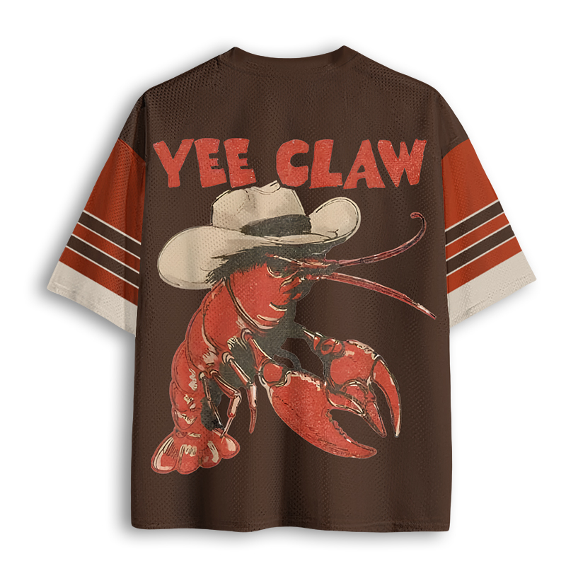 Baddiecat Lobster Cowboy Mesh Jersey