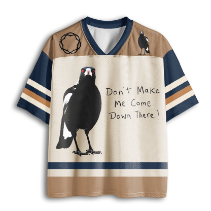 Baddiecat Australian Magpie Mesh Jersey