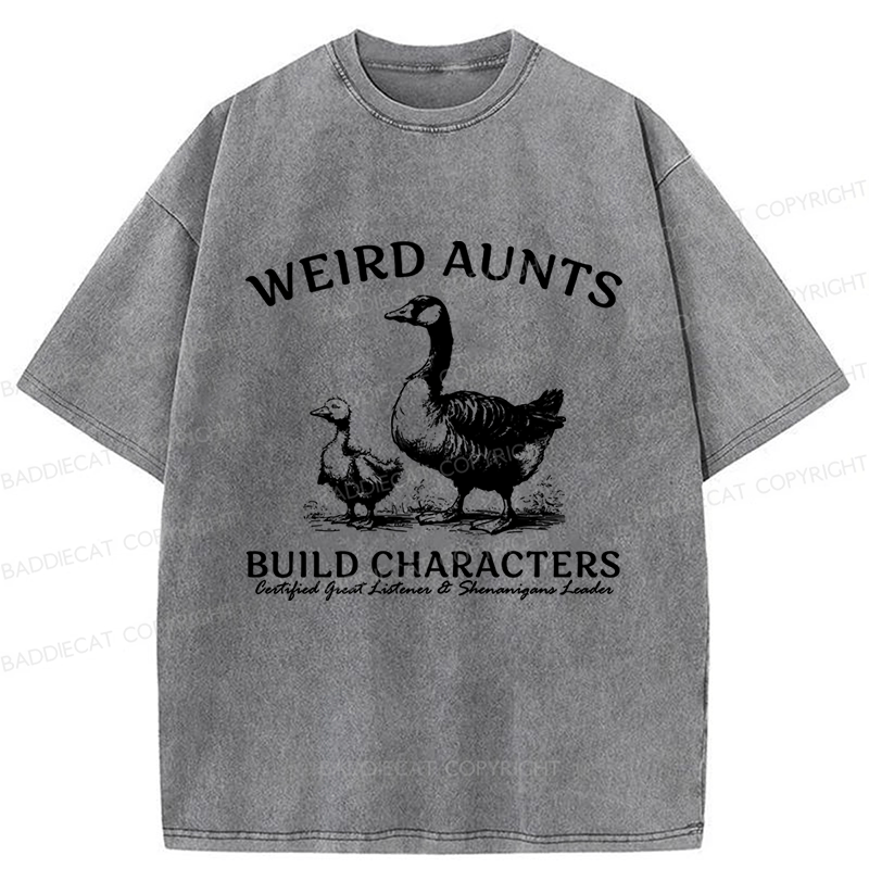 Baddiecat Trending keywords Washed T-shirt