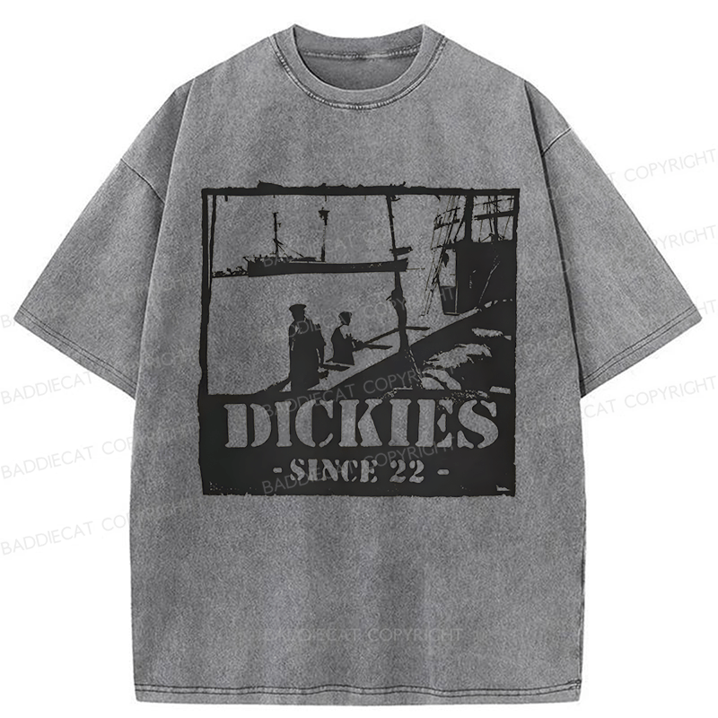 Baddiecat Dickies Harbor Vintage Washed T-shirt
