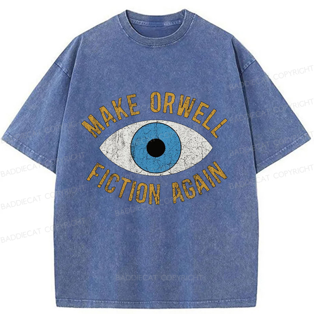 Baddiecat Eye Of True Sight Washed T-shirt