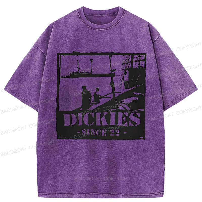 Baddiecat Dickies Harbor Vintage Washed T-shirt