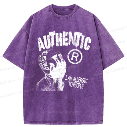 Baddiecat Y2k Retro Graphic Authentic Washed T-Shirt