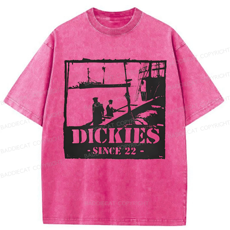 Baddiecat Dickies Harbor Vintage Washed T-shirt