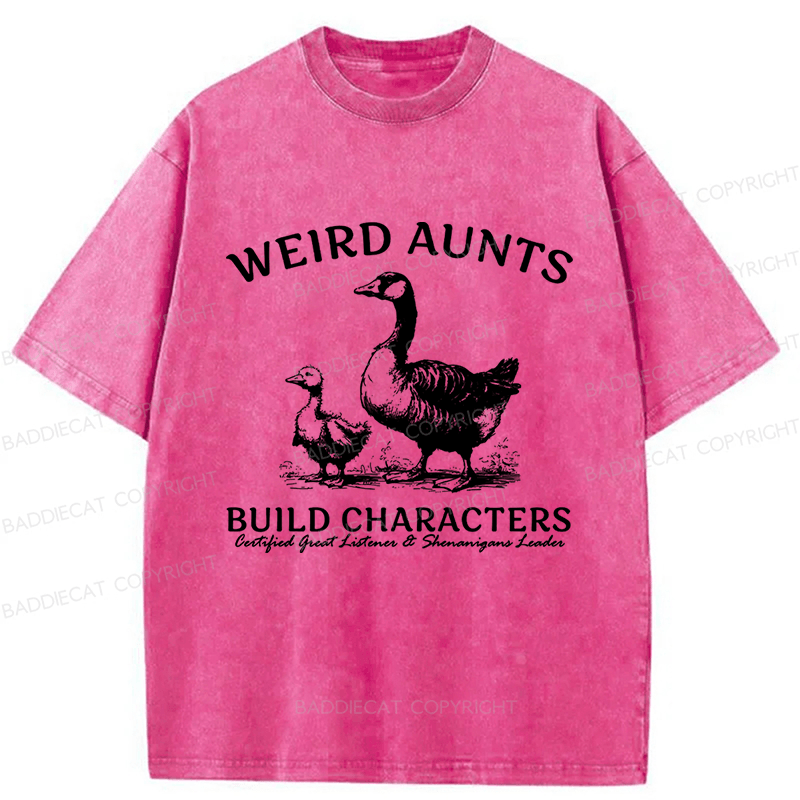 Baddiecat Trending keywords Washed T-shirt