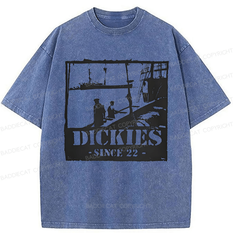 Baddiecat Dickies Harbor Vintage Washed T-shirt