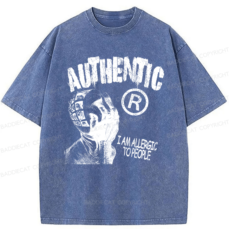 Baddiecat Y2k Retro Graphic Authentic Washed T-Shirt