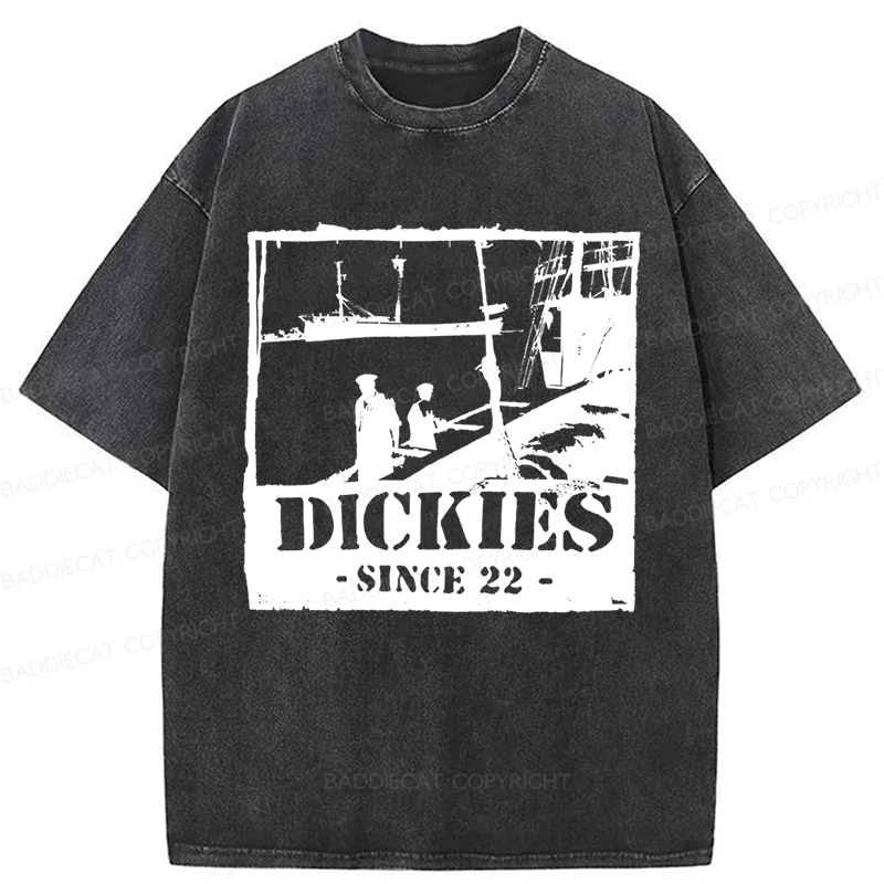 Baddiecat Dickies Harbor Vintage Washed T-shirt