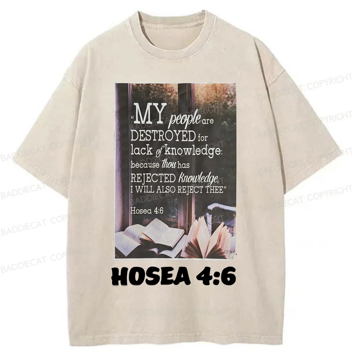 Baddiecat My People Have Been Destroyed Washed T-shirt