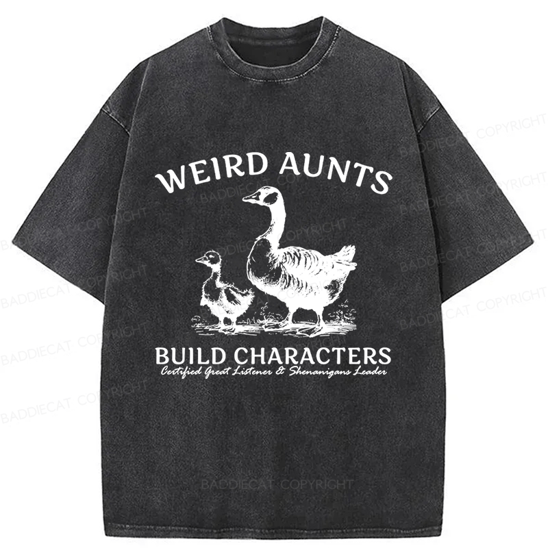 Baddiecat Trending keywords Washed T-shirt