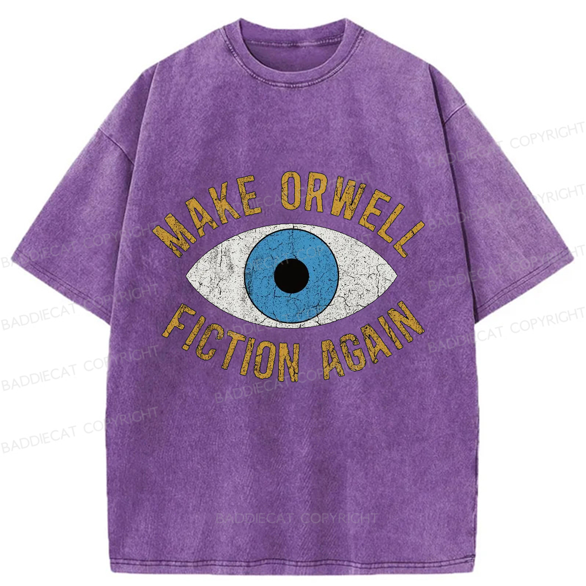 Baddiecat Eye Of True Sight Washed T-shirt