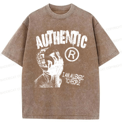 Baddiecat Y2k Retro Graphic Authentic Washed T-Shirt
