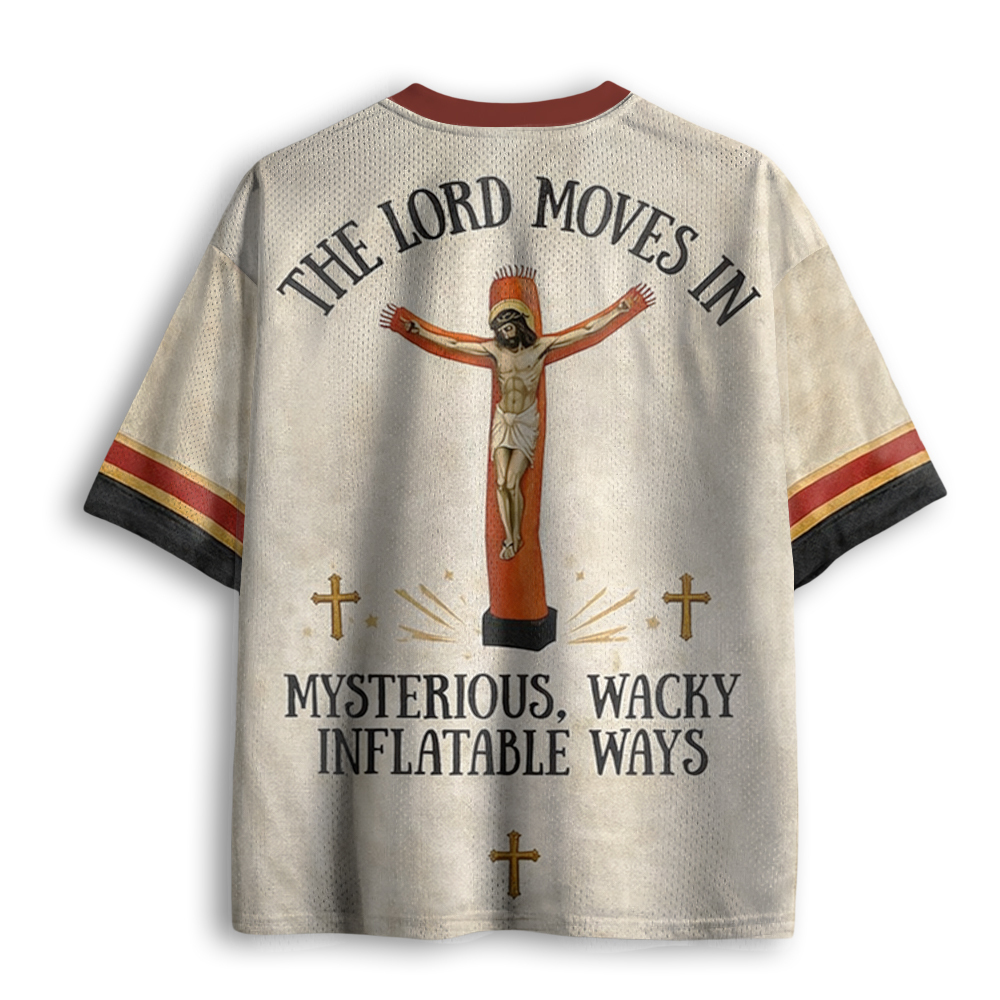 Baddiecat The Lord Moves In Mysterious Wacky Inflatable Ways Mesh Jersey