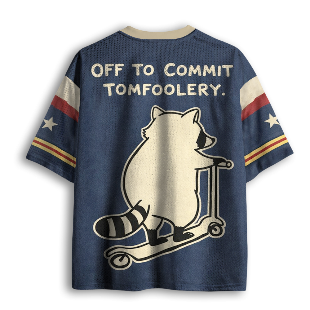 Baddiecat Off To Commit Tomfoolery Mesh Jersey