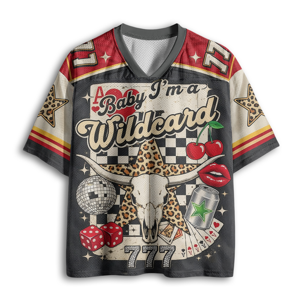 Baddiecat Western Wildcard Mesh Jersey