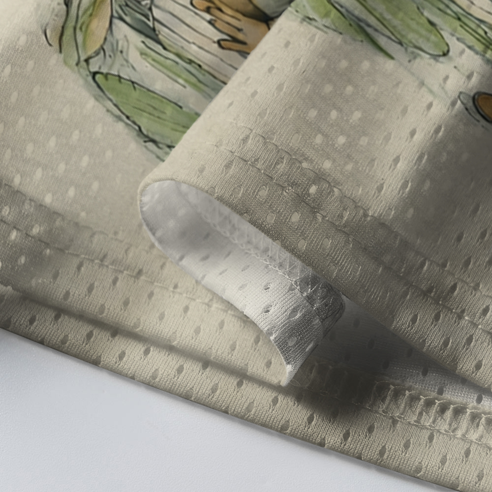 Baddiecat Two Frogs Fishing Mesh Jersey