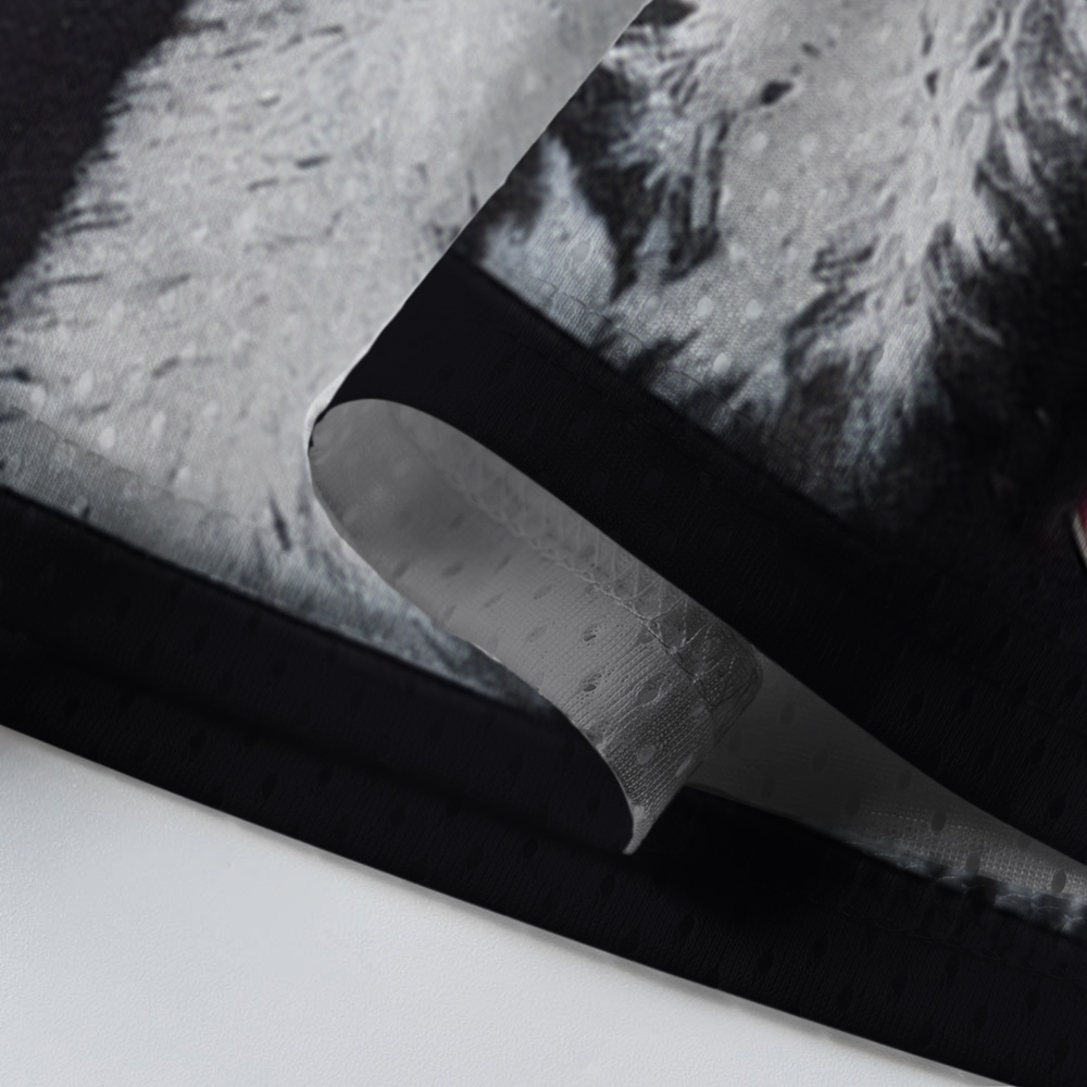 Baddiecat Metallic Cats Mesh Jersey