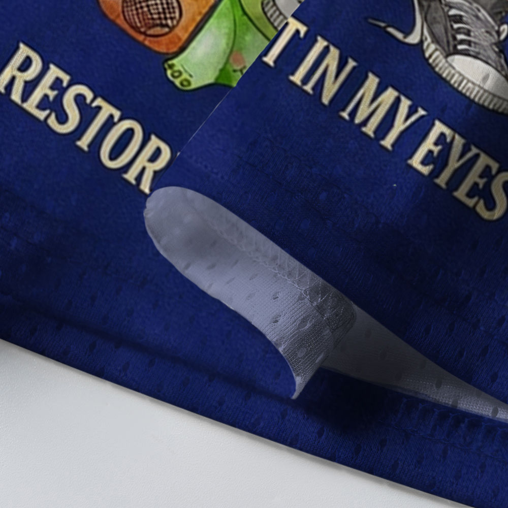 Baddiecat Funny Gym Cat Mesh Jersey