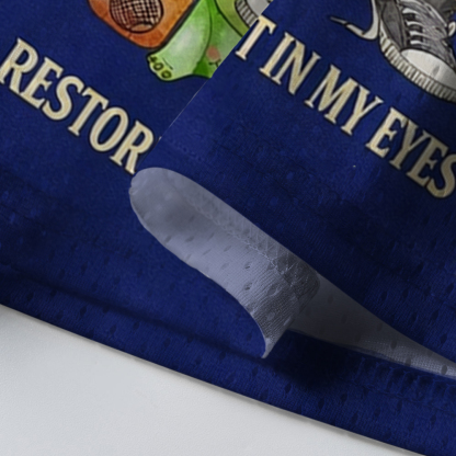 Baddiecat Funny Gym Cat Mesh Jersey