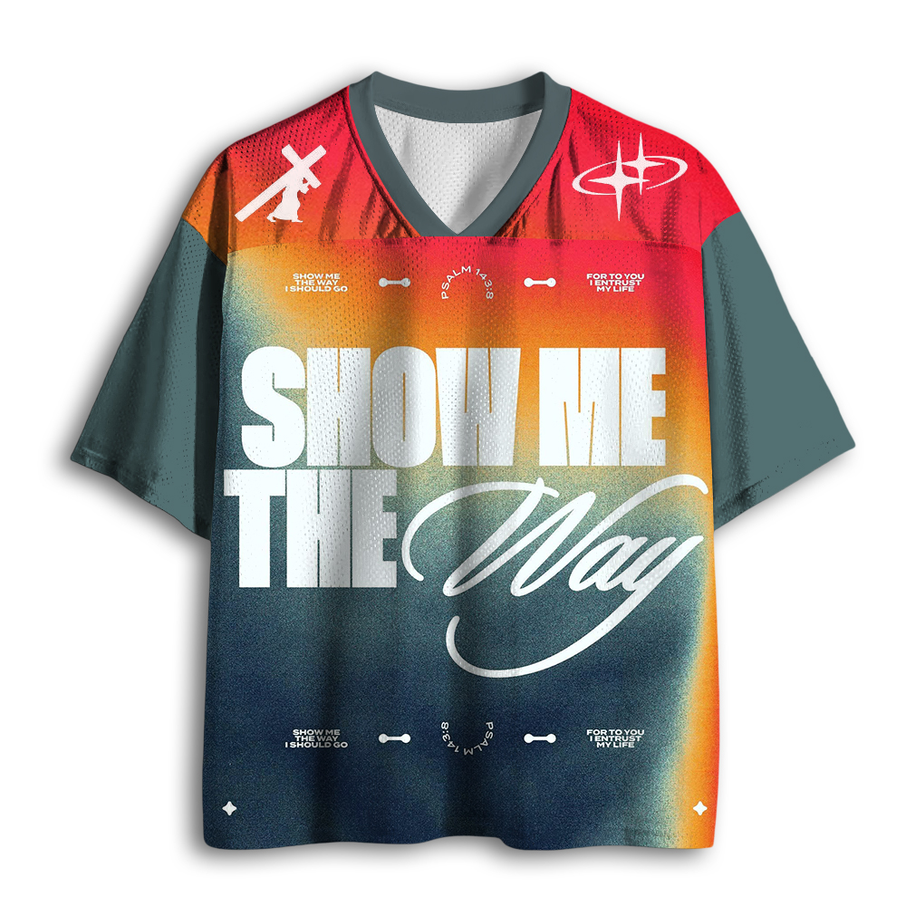 Baddiecat God Show Me The Way Mesh Jersey