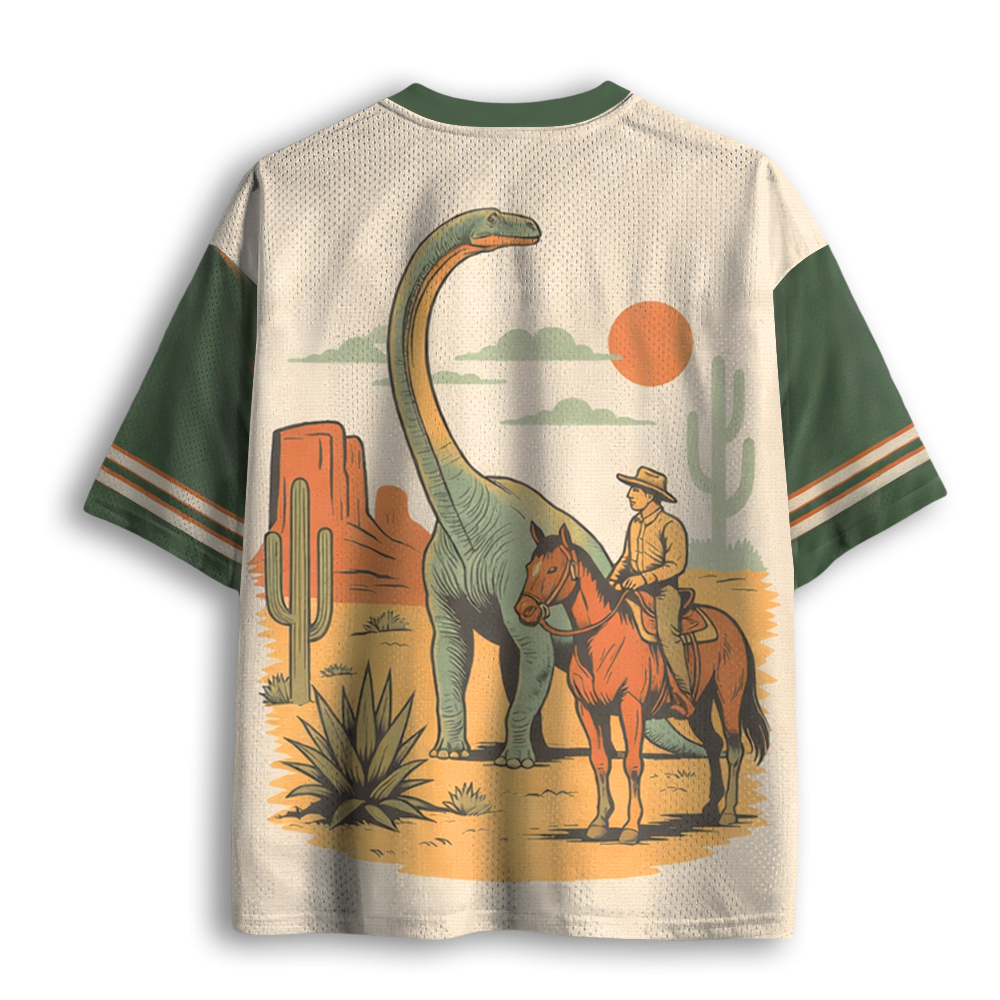 Baddiecat Western Cowboy Mesh Jersey