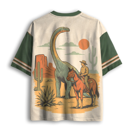 Baddiecat Western Cowboy Mesh Jersey