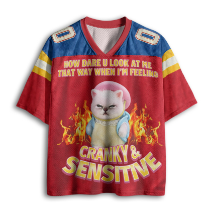 Baddiecat Cranky Kitty Mesh Jersey
