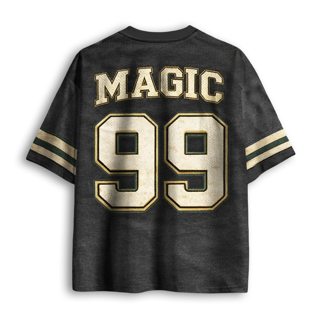 Baddiecat Call Me Magic Cuz I Be Gathering Mesh Jersey