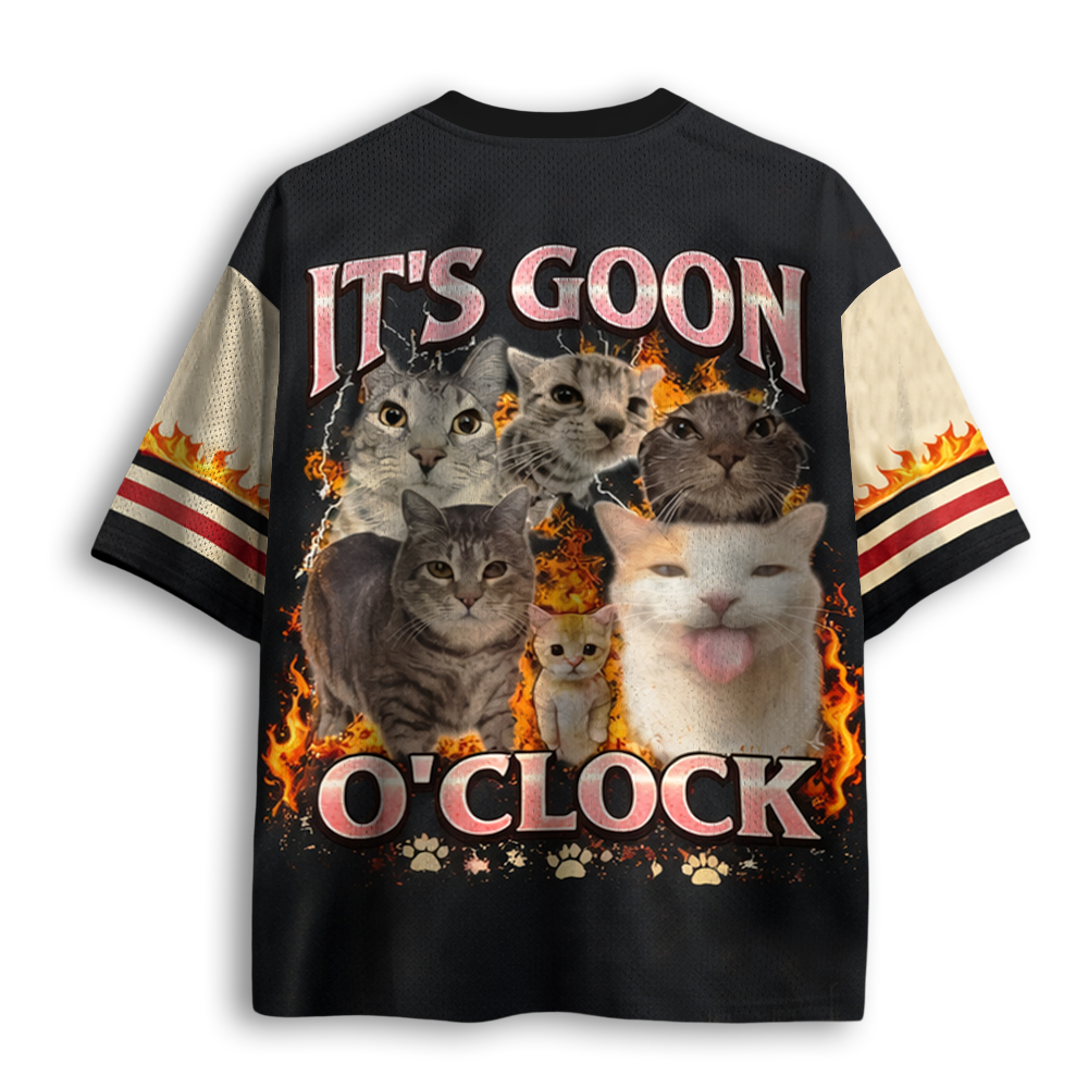 Baddiecat It's Goon O'Clock Mesh Jersey