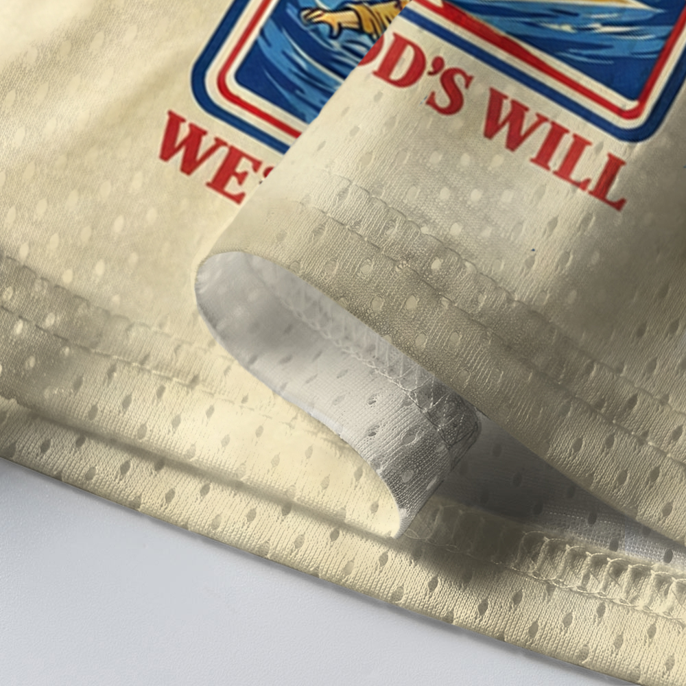 Baddiecat Get In Loser We're Doing God's Will Mesh Jersey