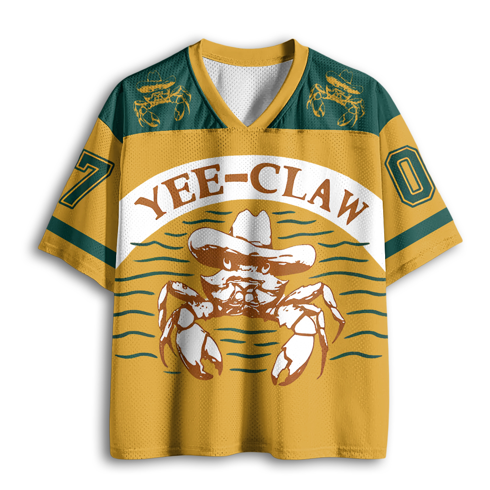 Baddiecat Cowboy Crab Mesh Jersey