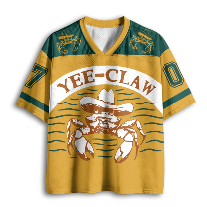 Baddiecat Cowboy Crab Mesh Jersey