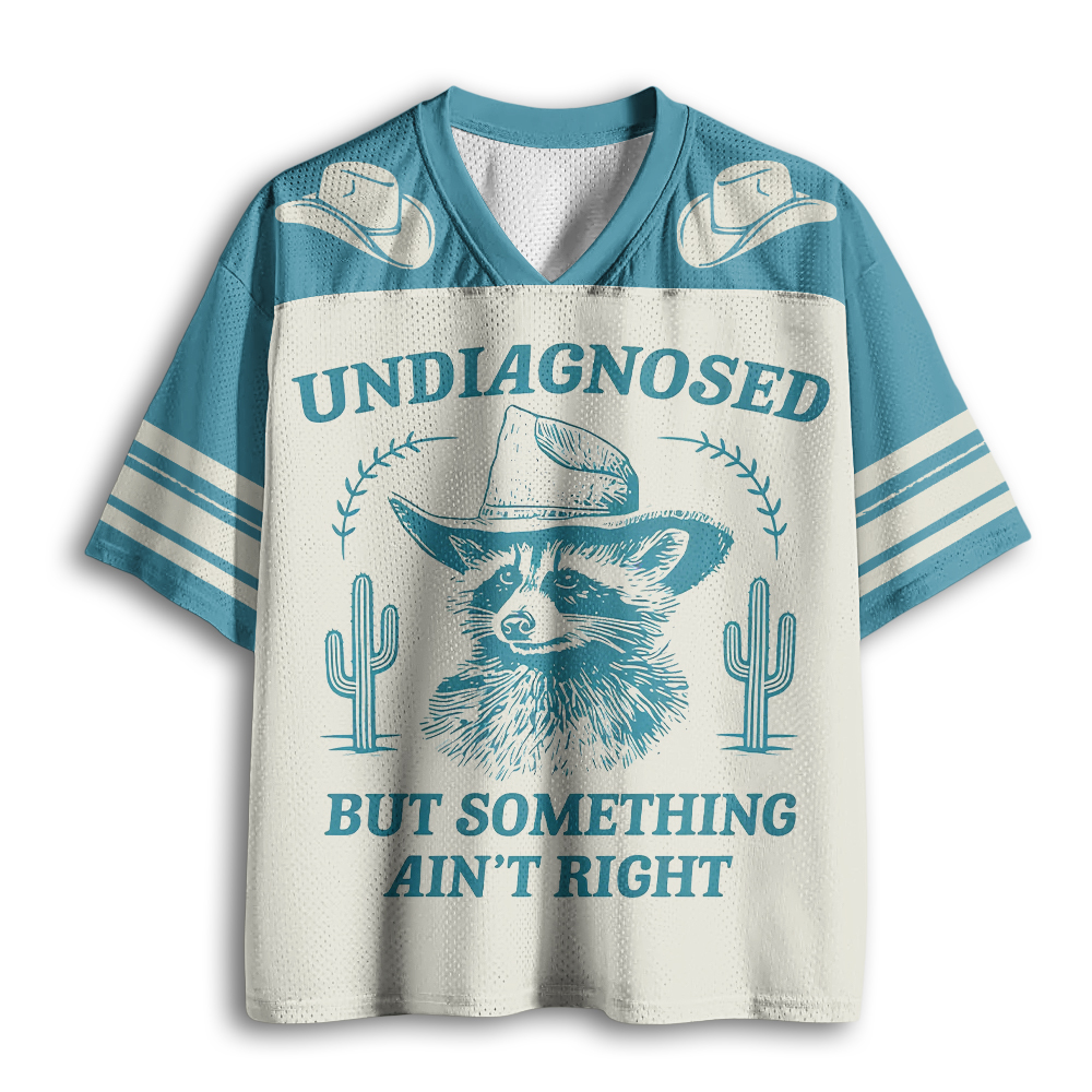 Baddiecat Undiagnosed But Something Ain't Right Mesh Jersey