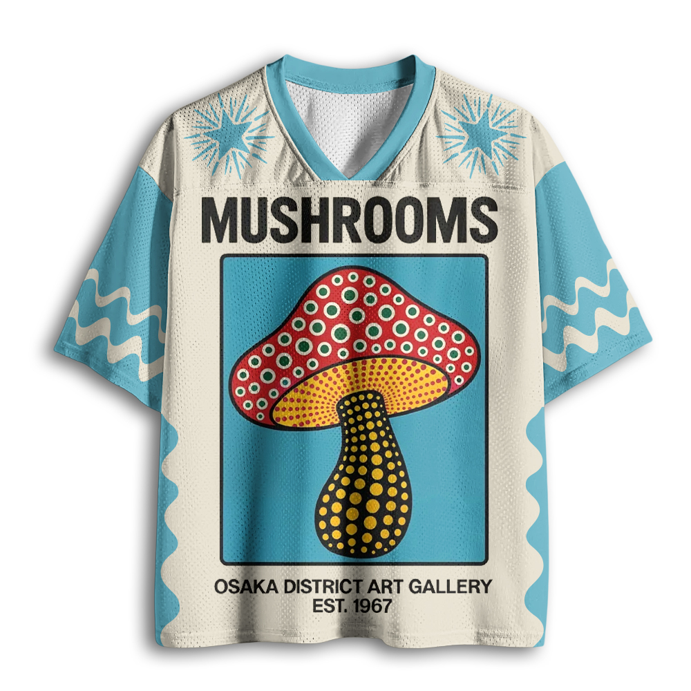 Baddiecat Mushroom Exhibition Mesh Jersey