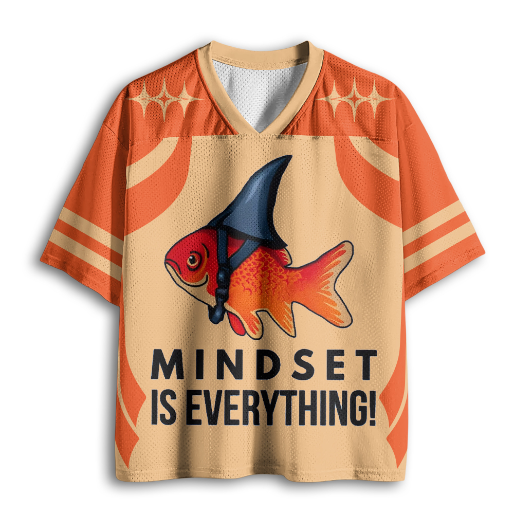 Baddiecat Mindset Is Everything Mesh Jersey
