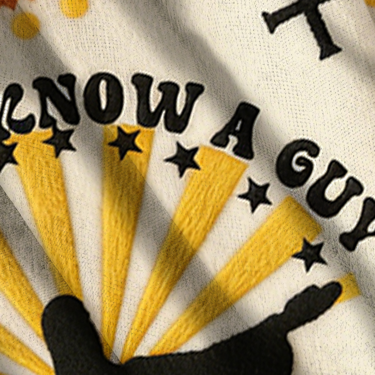 Baddiecat I Can't But I Know A Guy Ugly Sweatshirt