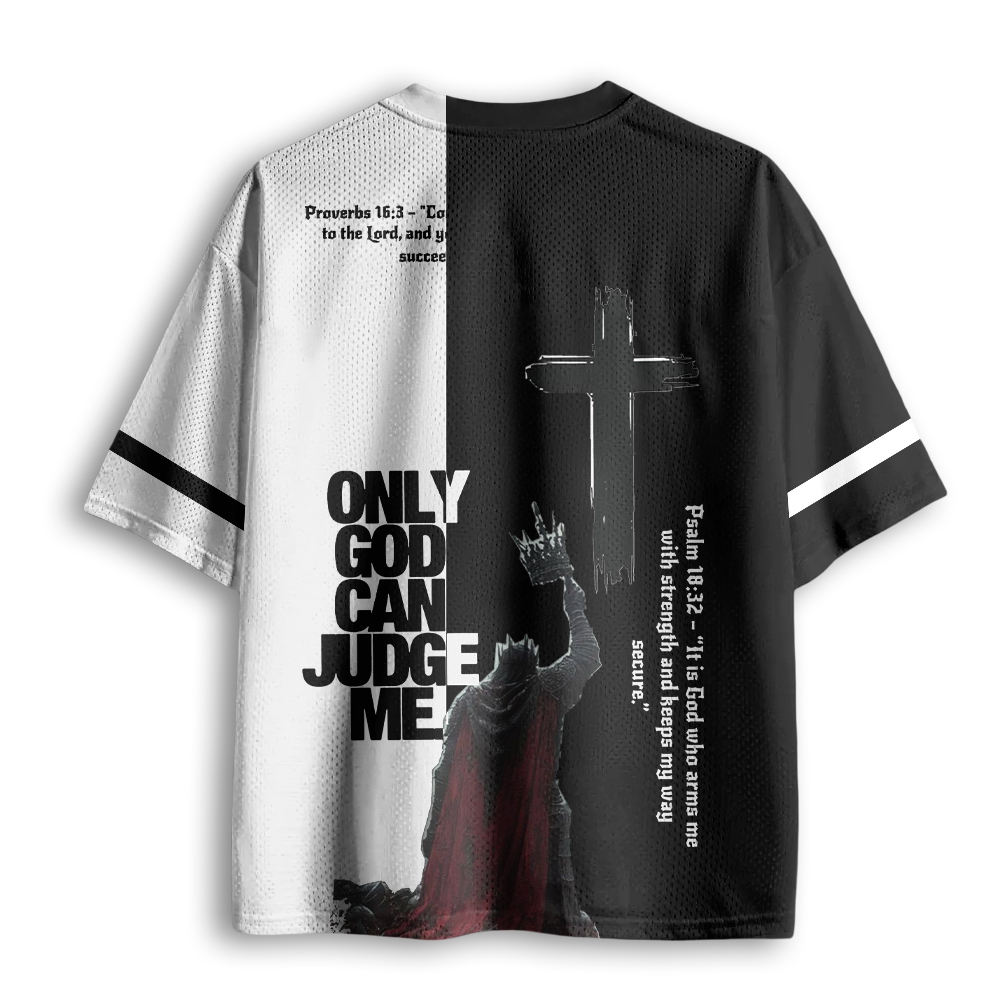 Baddiecat Praying Hands Mesh Jersey