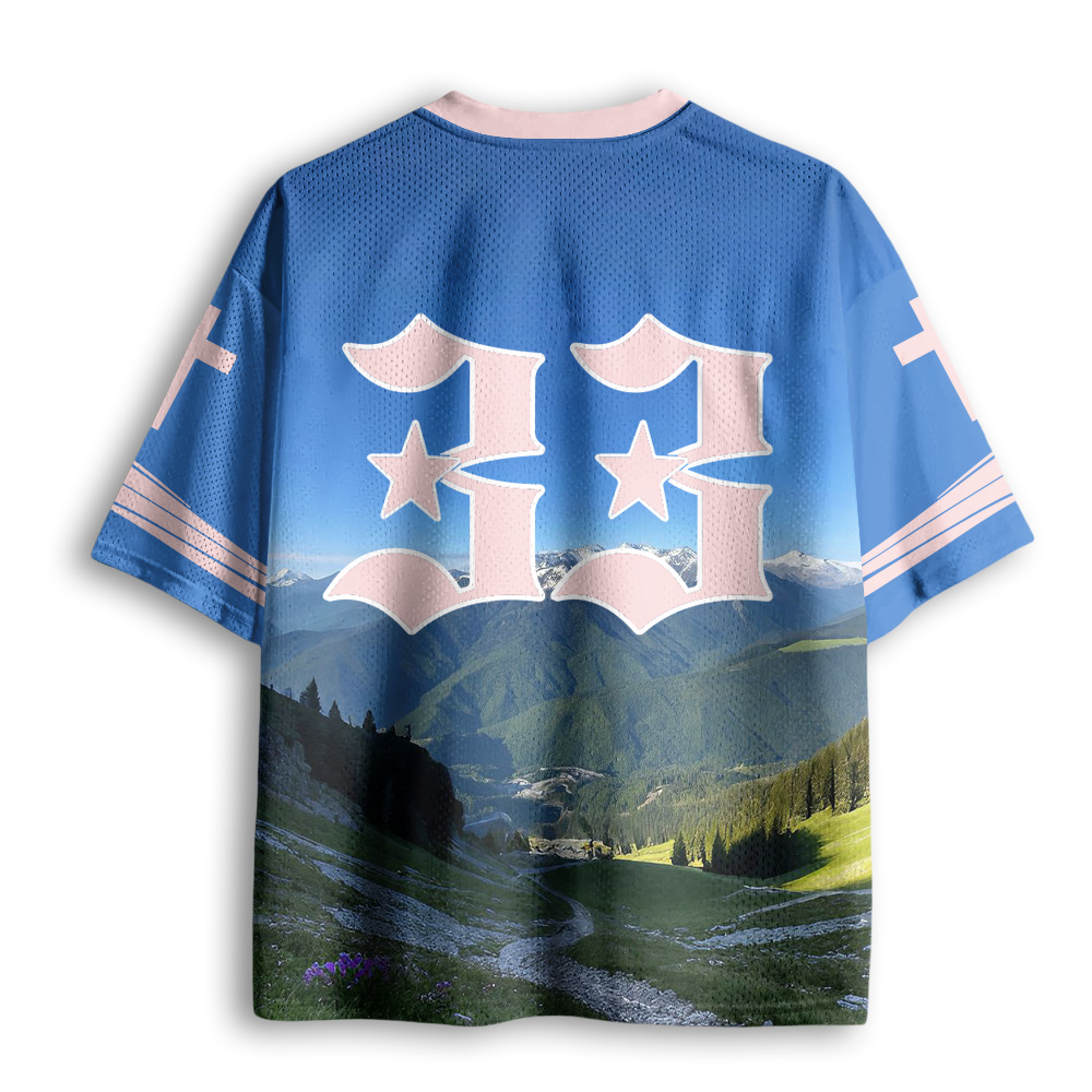 Baddiecat Jesus Is Everything Mesh Jersey