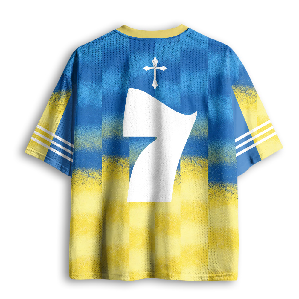 Baddiecat Jesus Faith Mesh Jersey