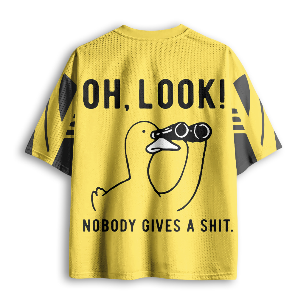 Baddiecat No One Cares About The Duck Mesh Jersey