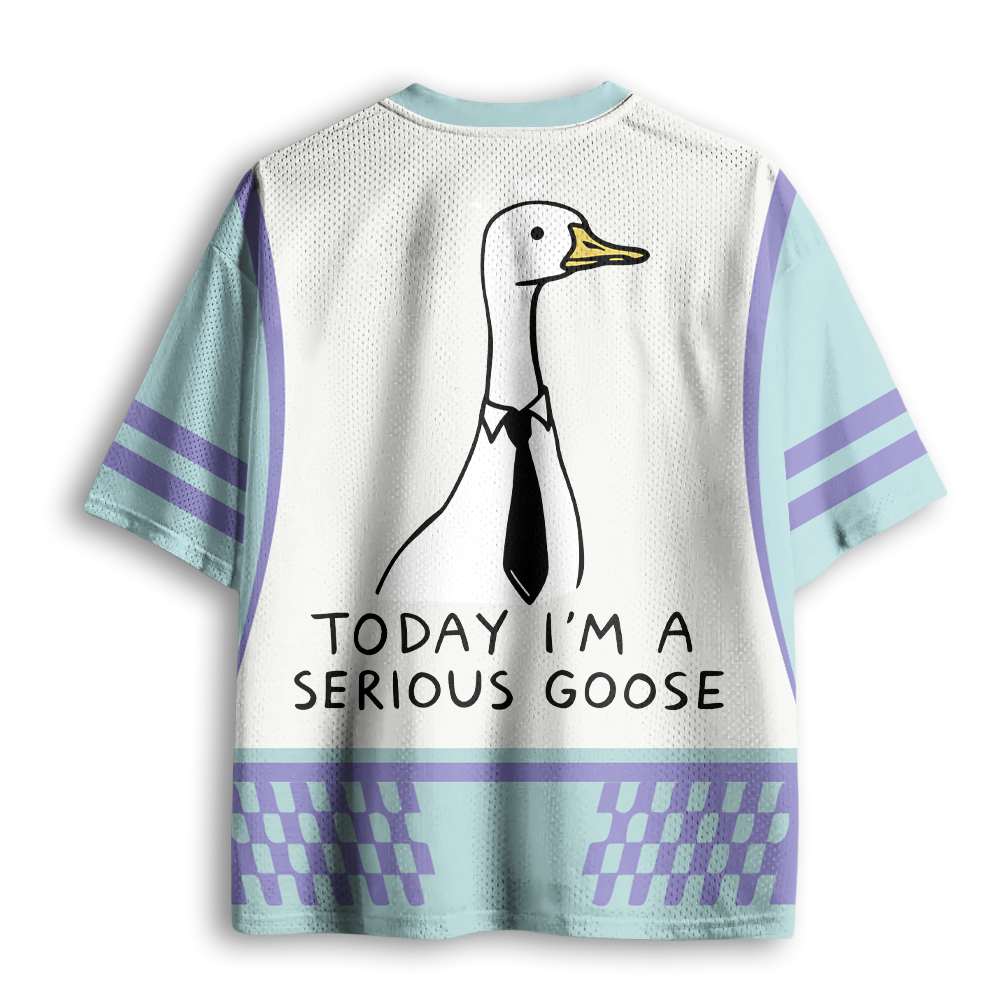 Baddiecat Serious Goose Mesh Jersey