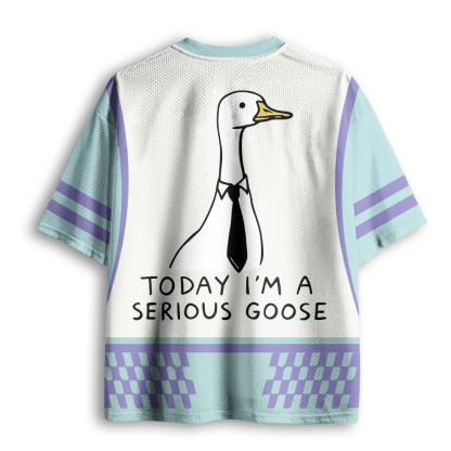 Baddiecat Serious Goose Mesh Jersey