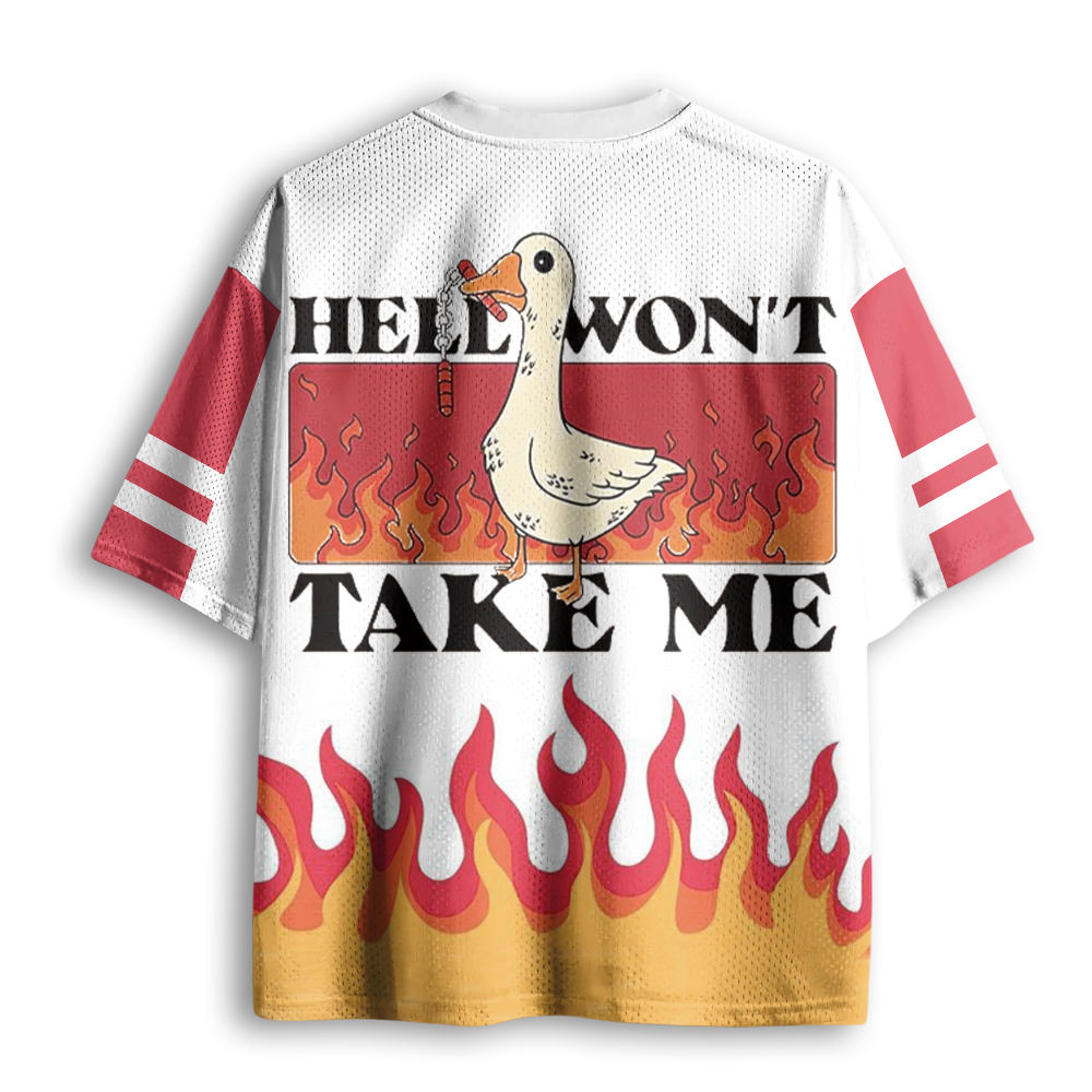 Baddiecat Rebellious Duck Mesh Jersey