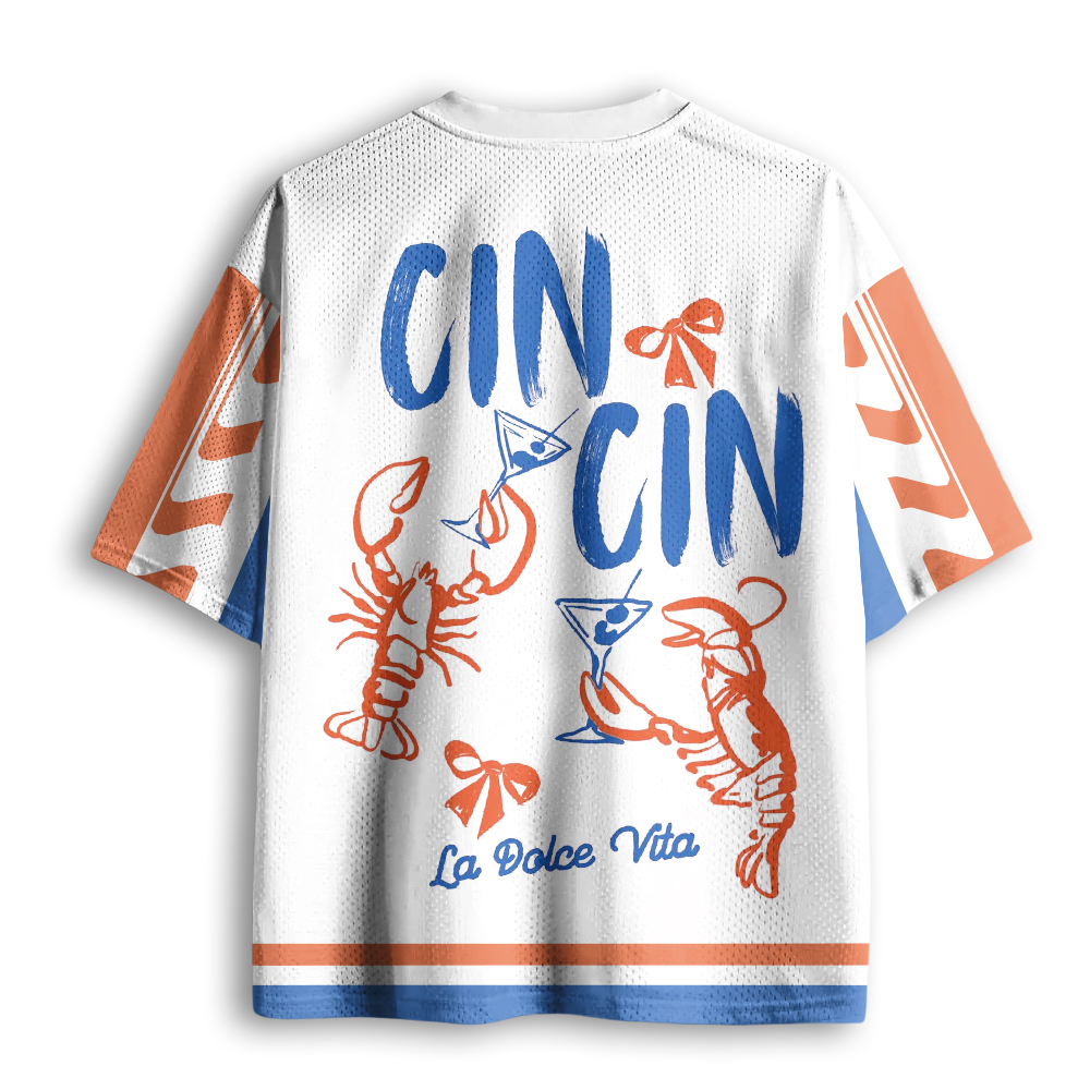 Baddiecat Lao Qian Feng Lobster Mesh Jersey