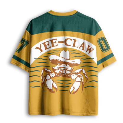 Baddiecat Cowboy Crab Mesh Jersey
