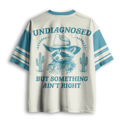Baddiecat Undiagnosed But Something Ain't Right Mesh Jersey
