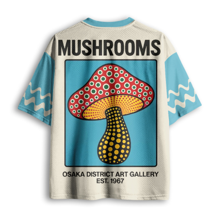 Baddiecat Mushroom Exhibition Mesh Jersey